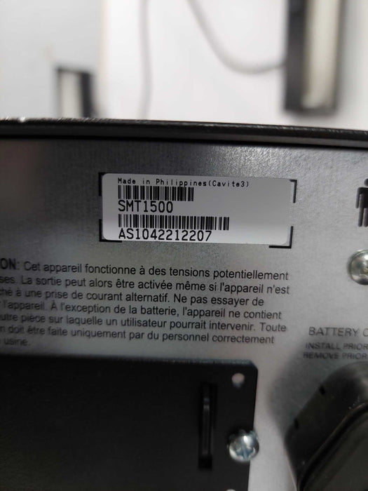 APC Smart UPS 1500 Model: SMT1500