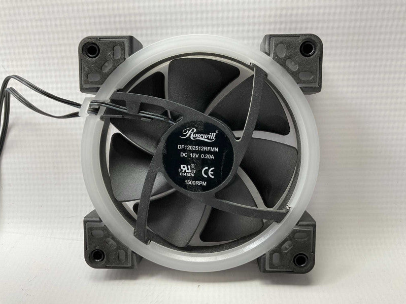 Rosewill 120mm RGB LED Case Fans 4x fans & 1x 8 fan controller.  -