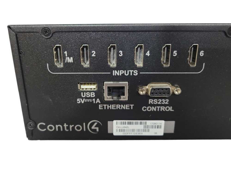Control4 Control 4 Leaf C4-LU642L Ultra HD LU Series - HDMI Matrix 6X6 !