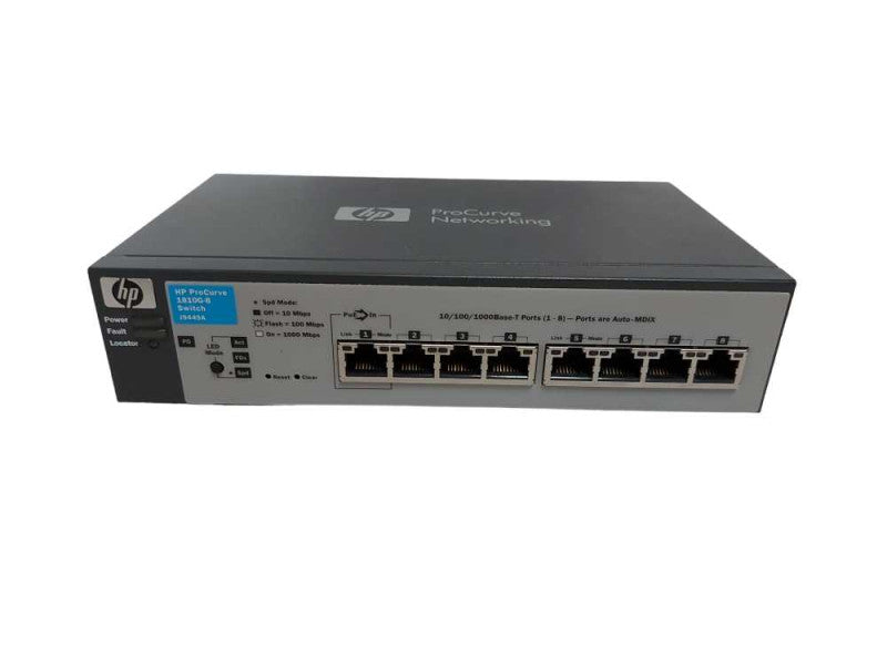 HP ProCurve Network Switch gigabit 1810G-8 J9449A  #