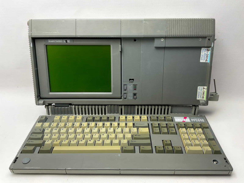 AMSTRAD PPC640 PORTABLE COMPUTER READ  -