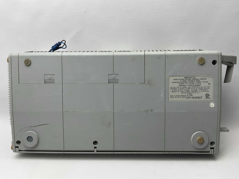 AMSTRAD PPC640 PORTABLE COMPUTER READ  -
