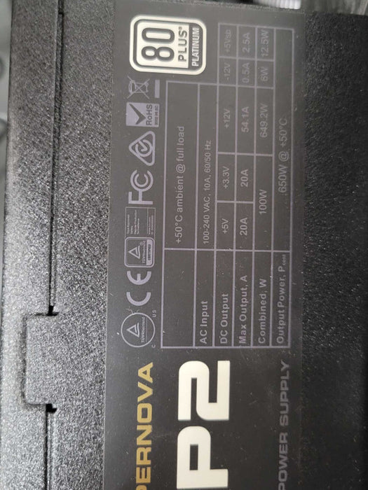 Custom/Gigabyte PC, Core I5-6600, 16GB DDR4, GTX960 4G, 650W PSU _