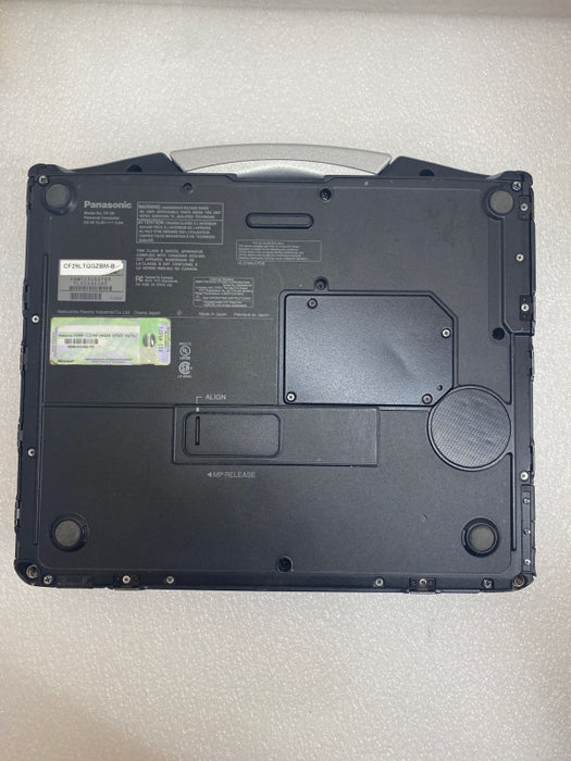PANASONIC TOUGHBOOK CF-29 Intel Pentium M @1.60GHz 1.5GB RAM 80GB HDD 25360Hr