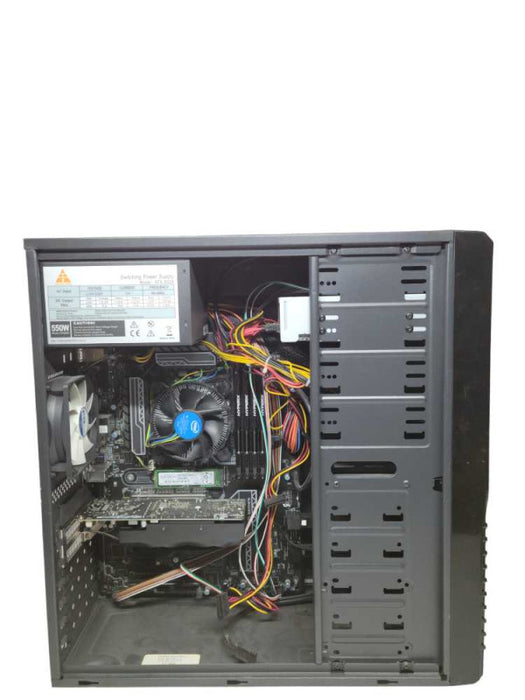 Custom Black Box - Core i7-7700 | 32GB RAM | 256GB NVMe | GTX 1050Ti 4GB