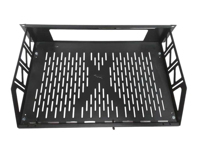 2U perforated Middle Atlantic Shelving Unit  Q#