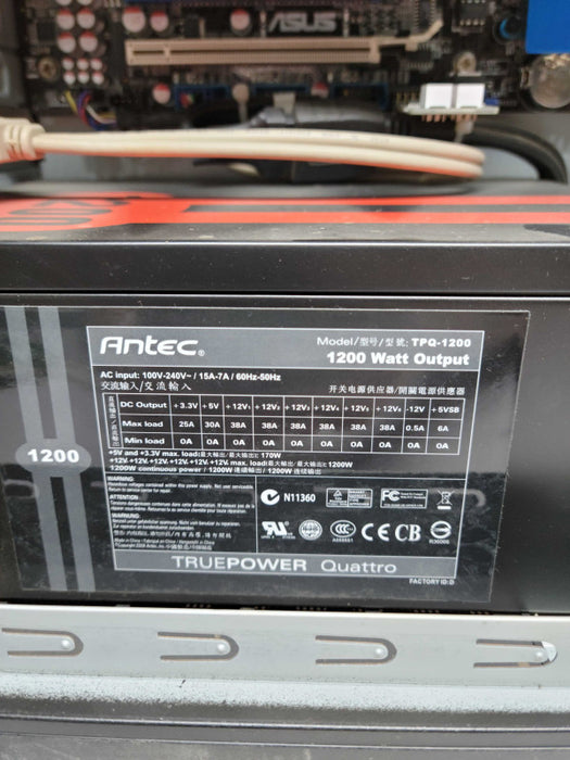 Intel Xeon W3570 | 48GB RAM | NO HDD | Display Adapter | 1200W PSU