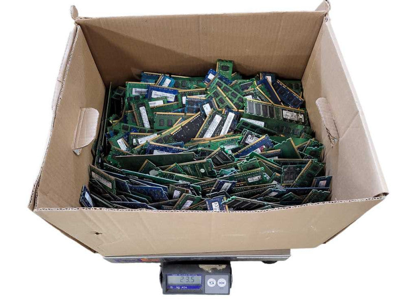 Scrap Non-Heat sink RAM/Memory 23.5lb/10.6KG AS-IS READ $