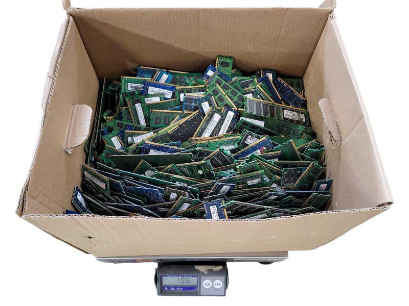 Scrap Non-Heat sink RAM/Memory 23.5lb/10.6KG AS-IS READ $