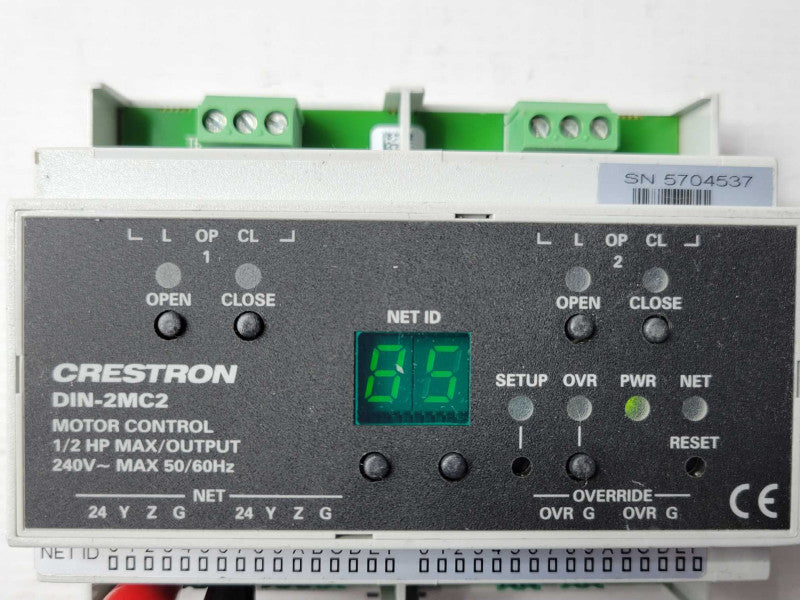 Crestron DIN-2MC2 control module _