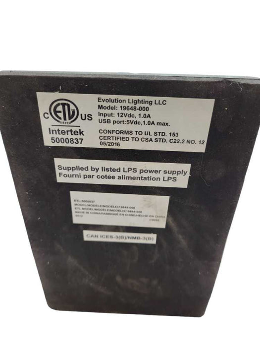 LED Light5 with Pole Evolution Lighting LLC 19648-000 &