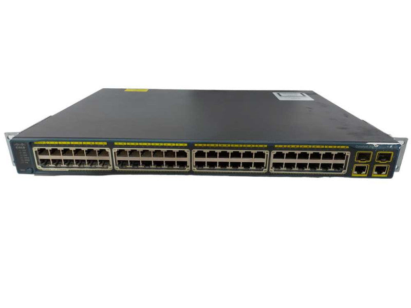 Cisco Catalyst 2960 series PoE-48 48x port Fast Gigabit WS-C2960-48PST-L Q#