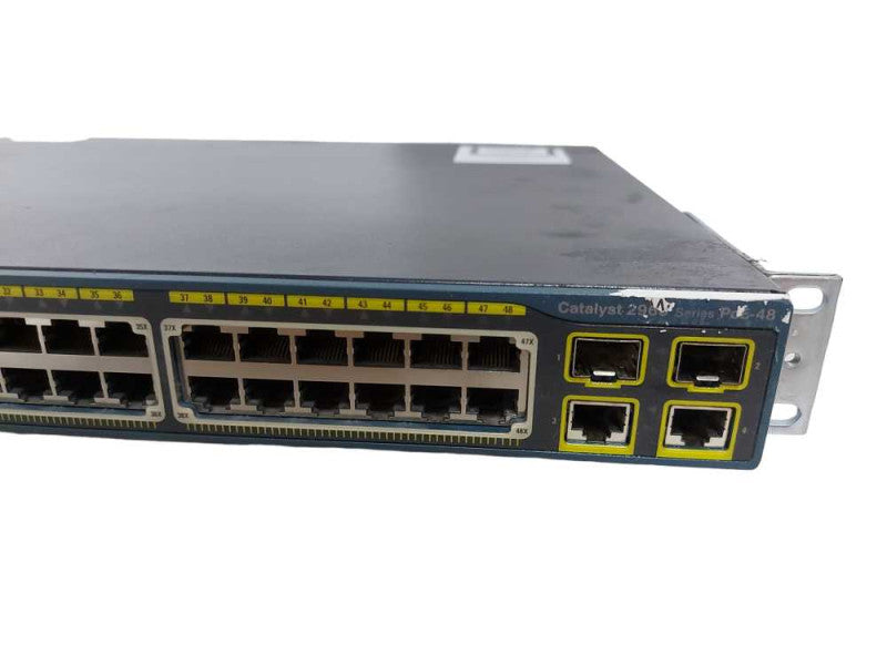 Cisco Catalyst 2960 series PoE-48 48x port Fast Gigabit WS-C2960-48PST-L Q#