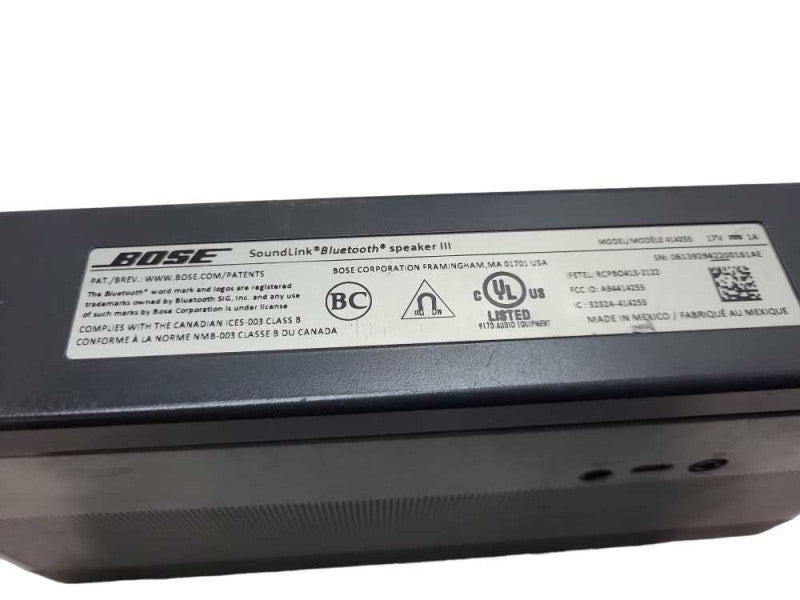 Bose SoundLink III Sound Link 3  Bluetooth Portable Speaker &