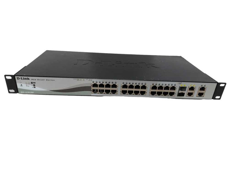 D-Link Web Smart Switch DES-1210-28P PoE Gigabit  #