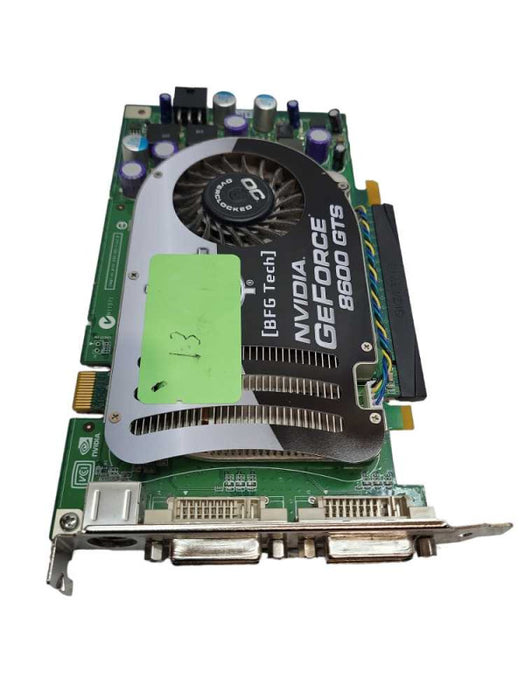 BFG Tech GeForce 8600 GTS 512 MB DDR3 PCIE DVI S-Video Video Card &