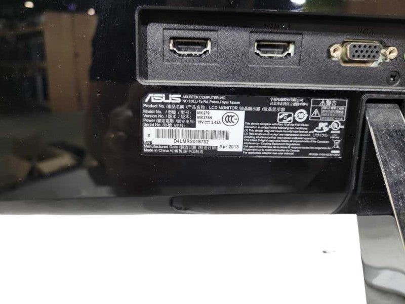 ASUS MX279H LED LCD Widescreen Monitor - Black/Silver !