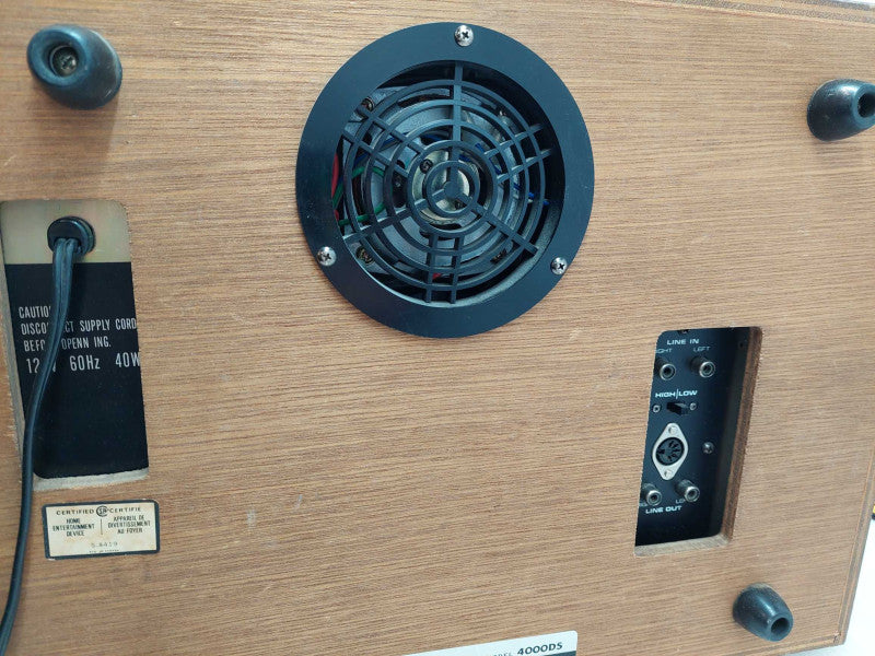 AKAI 4000DS One - Micron Gap Head/ Three- Head Reel to Reel Player