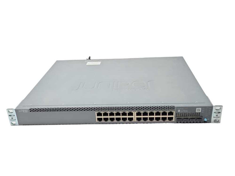 Juniper EX3400-24P 24x port PoE Network switch, 2x PSU, Factory Reset _