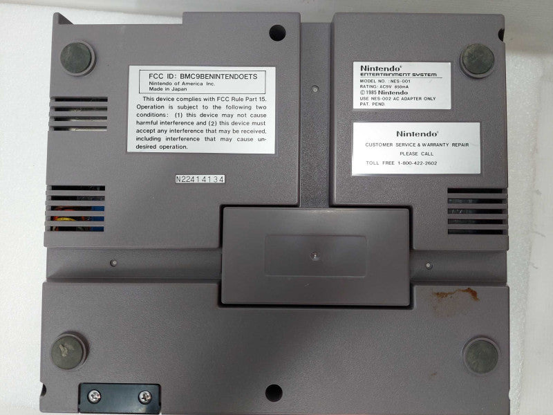 Nintendo NES Console Only Model: NES-001