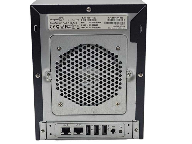 Seagate BlackArmor 440/420 4-Bay NAS, with 4x HDD Trays, READ _
