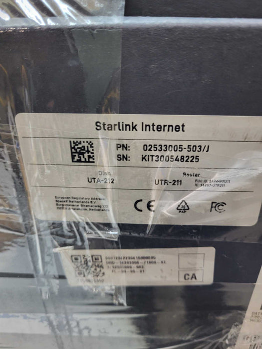 Starlink genuine Satellite Internet  &
