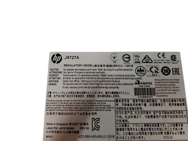 HP 2920-24G PoE+ 24-Port Gigabit Managed Switch J9727A #