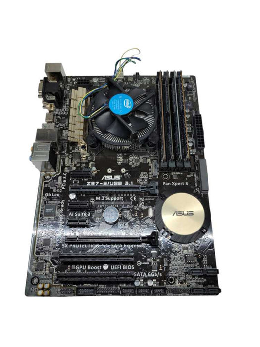 Intel Core i5-4690K @ 3.5Ghz | ASUS Z97-E/USB3.1 | 16GB RAM