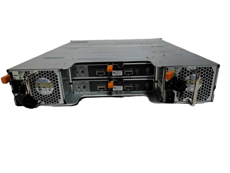 Dell E04J sc100 Expansion array 0VDDDG  2x PSU 2x Ctrl 6G-SAS-2 01JND1 #