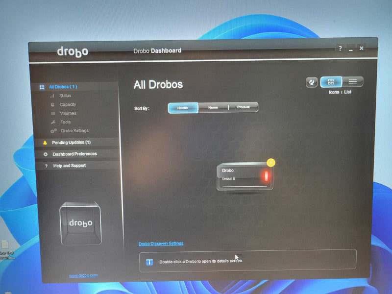 Data Robotics DROBO DRDR3-A 5-bay External Hard Drive Storage, No HDD, READ _