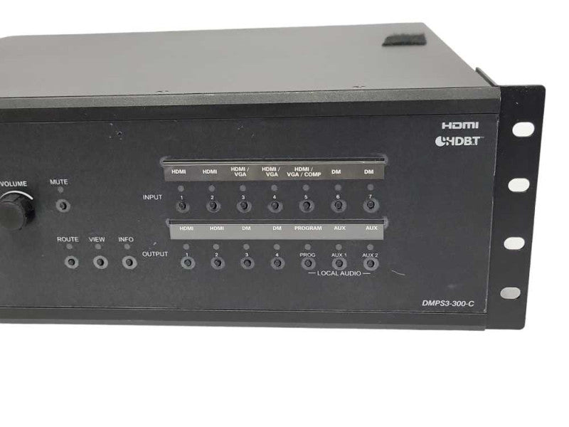 Crestron 3-Series DMPS3-300-C Digital Media 4K Presentation, READ _