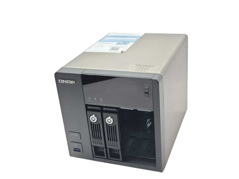 QNAP 4-Bay Network Attached Storage TS-453 Pro, 2x HDD Trays, READ _
