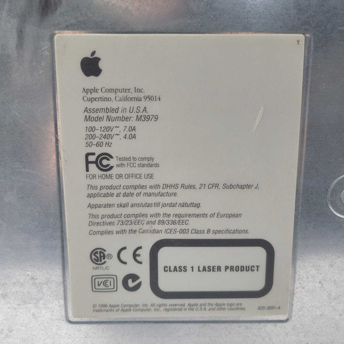 Apple PowerPC Power Macintosh 7300/200 MODEL: M3979 -