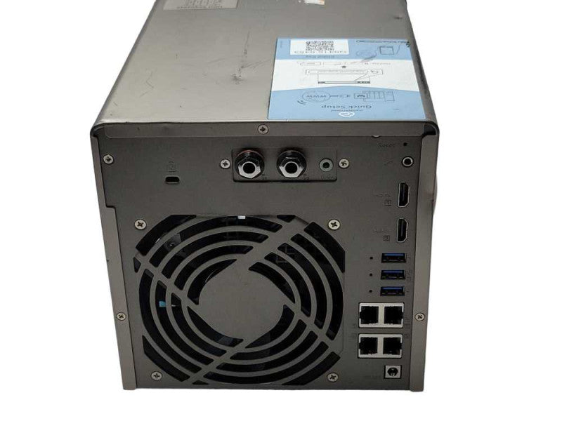 QNAP 4-Bay Network Attached Storage TS-453A, 2x HDD Trays, READ _
