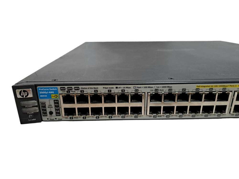 HP ProCurve Switch 3500yl-48G J8693A 48-Ports Rack-Mountable Ethernet Switch #