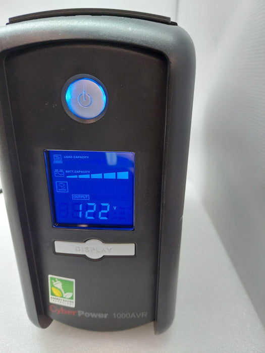 Cyber Power 1000AVR UPS Model: CP1000AVRLCD Q
