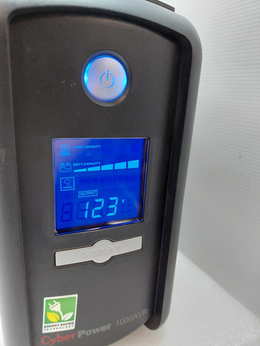 Cyber Power 1000AVR UPS Model: CP1000AVRLCD Q