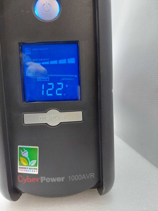 Cyber Power 1000AVR UPS Model: CP1000AVRLCD Q