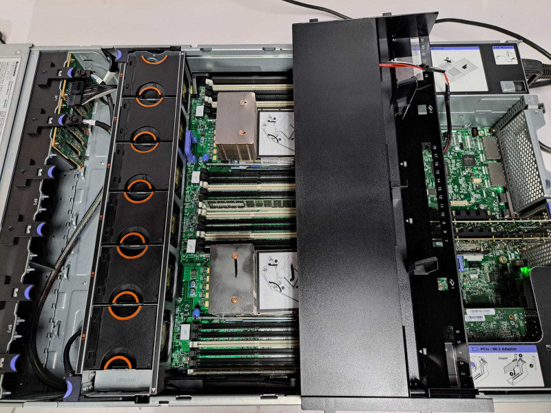 Lenovo SystemX 3650 M5 2x Xeon E5-2640 V3 @ 2.60ghz / 64gb ram / 46C9111 Raid #