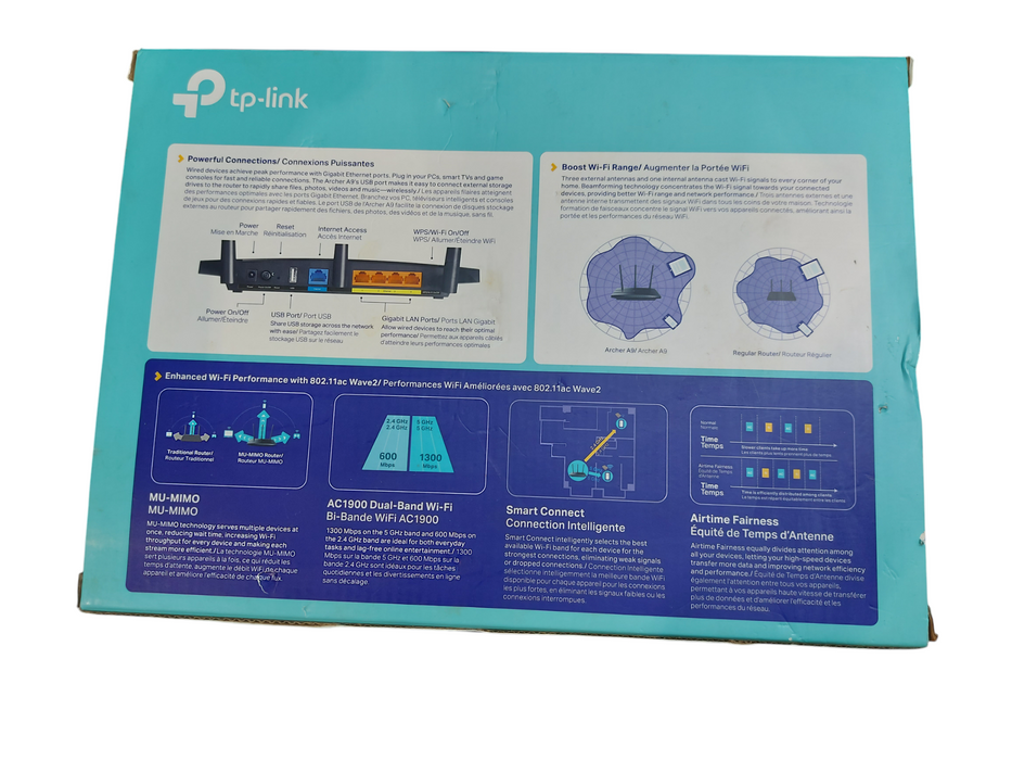 TP-Link AC1900 Smart WiFi Router (Archer A9)