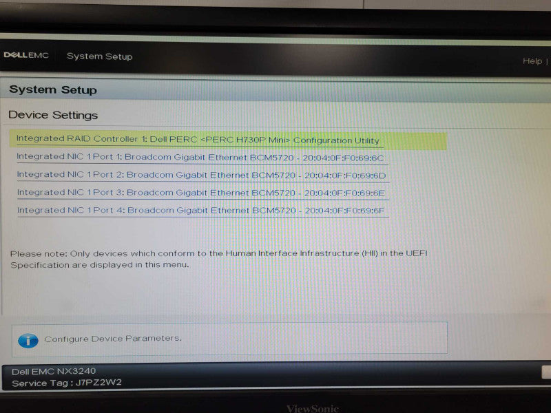 Dell EMC Storage NX3240, 2x Xeon Bronze 3106 1.7GHz, 32GB, H730p Mini, 2x PSU _