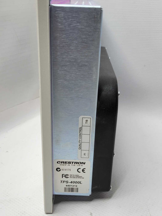 Crestron TPS-4000L control Touch Panel, READ _
