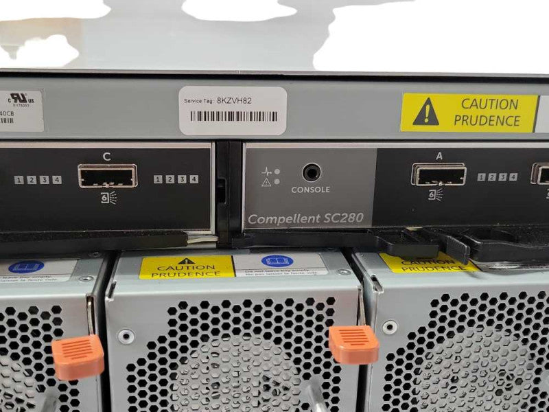 Dell Compellent SC280 High Density Dense Storage Enclosure 5U, 2x PSU, No HDD _