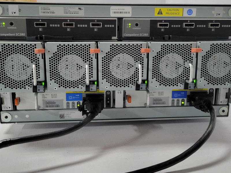 Dell Compellent SC280 High Density Dense Storage Enclosure 5U, 2x PSU, No HDD _
