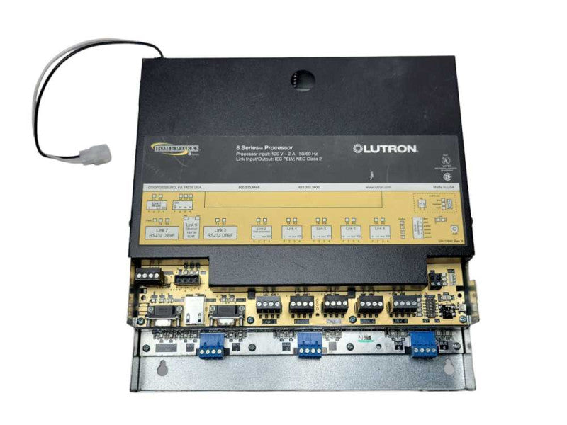 Lutron Series 8 H8P5-MI-120 Homeworks Processor, READ _