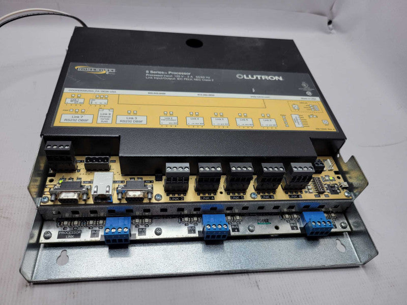 Lutron Series 8 H8P5-MI-120 Homeworks Processor, READ _