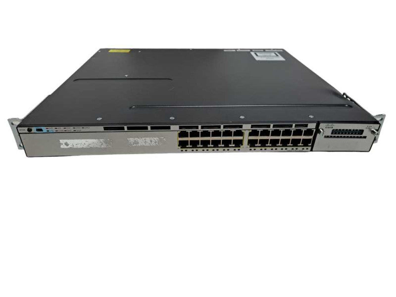 Cisco WS-C3750X-24T-S 24-Port GbE Switch - No Module - Fact Reset #
