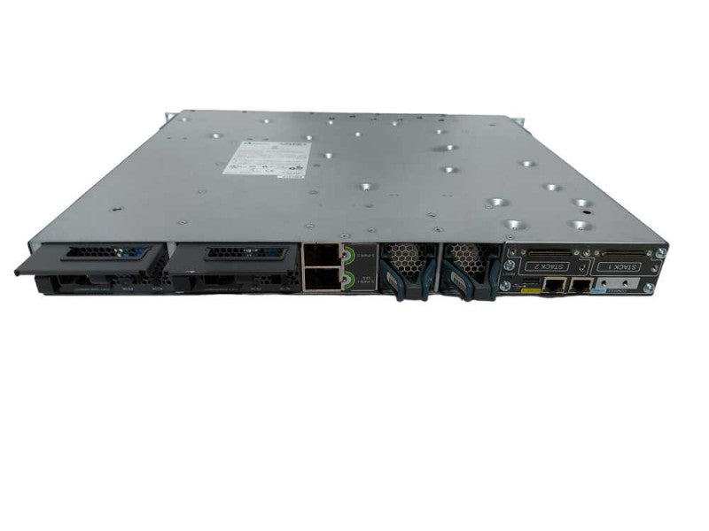 Cisco WS-C3750X-24T-S 24-Port GbE Switch - 10GbE Module - Fact Reset #