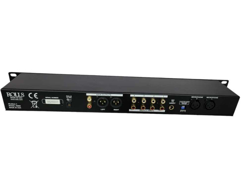 Rolls RM69 MixMate 3 - 6-Channel Stereo Line / Microphone Mixer !
