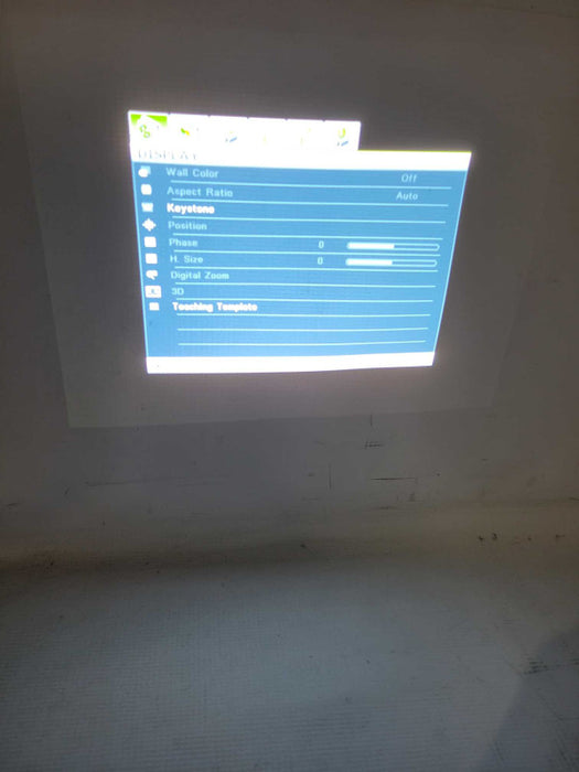 BenQ MS524E DLP Projector HDMI, 65 Lamp Usage Time, No Remote !